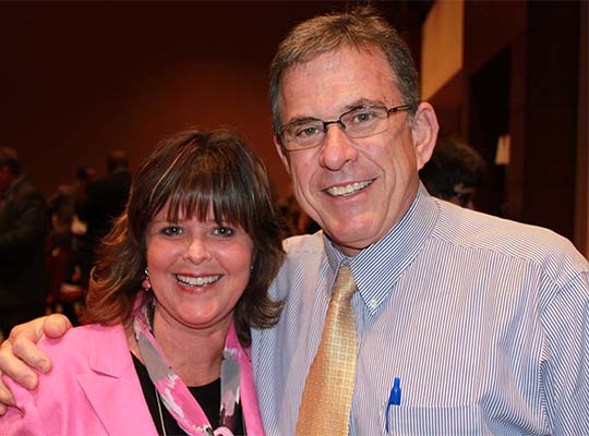 Michelle Buscher (IL) and Ben Martinez (PA) at the 2011 Annual Business Meeting in Montgomery, AL.