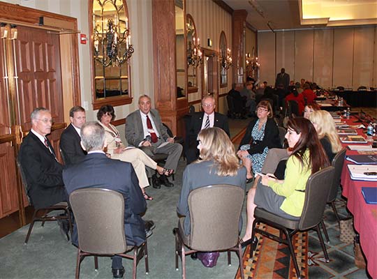 The Midwest Region meets at the 2010 Annual Business Meeting in San Antonio, TX.