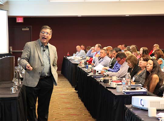 Ed Latessa, Professor & Head of the School of Criminal Justice at the University of Cincinnati speaks on evidence-based practice at the 2015 Annual Business Meeting in Portland, OR.