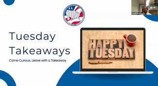 First Tuesday Takeaway